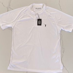 No Laying Up Blade Collar Golf Shirt NWT